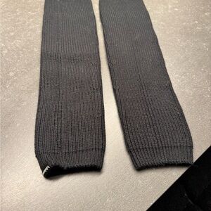 Lululemon Black Knit Leg Warmers